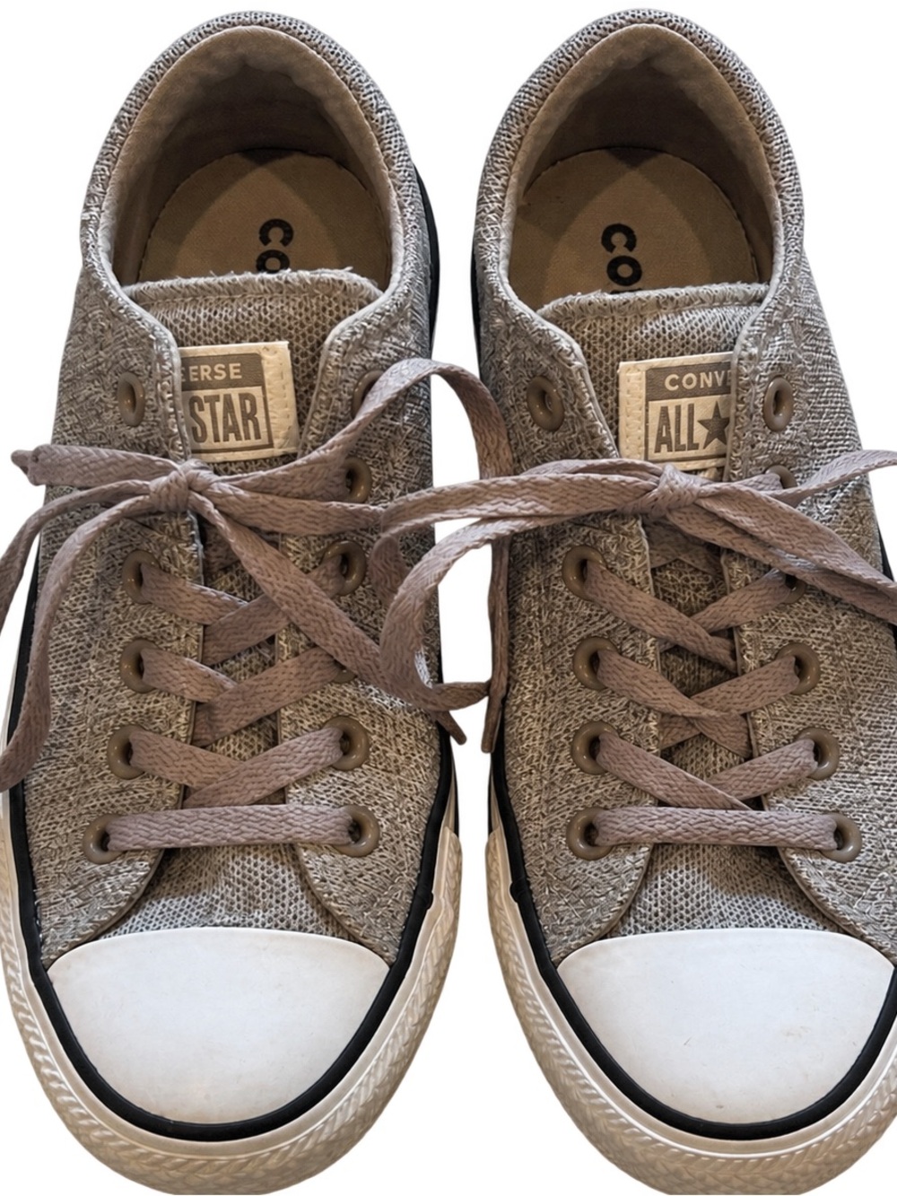 Converse Women’s All Star Low Top Sneakers in Grey